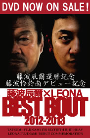 藤波辰爾還暦記念　藤波怜於南デビュー記念 DVD「藤波辰爾×LEONA BEST BOUT 2012-2013」